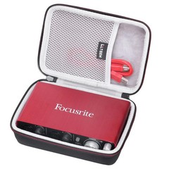 LTGEM Hard EVA Case Compatible with Focusrite Scarlett 2i2 4th Gen/Solo 4th…