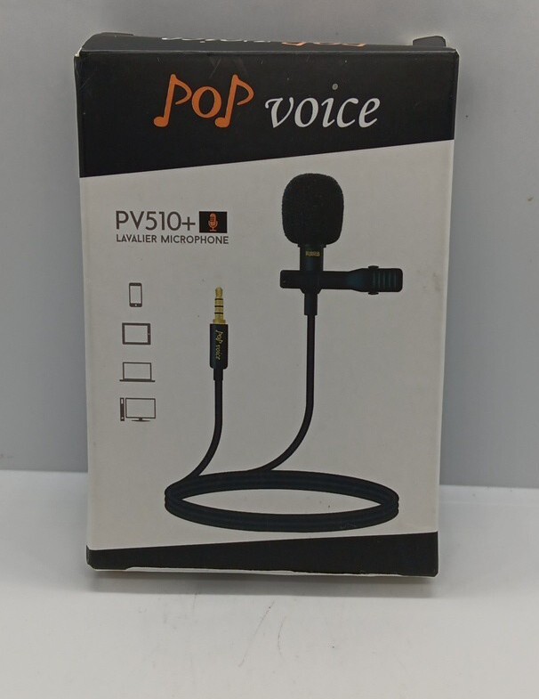 Pop Voice PV510+ Lavalier Microphone
