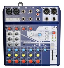 Soundcraft Notepad-8FX 8-Channel Mixer w/USB+Effects+(2) Cables+Headphones