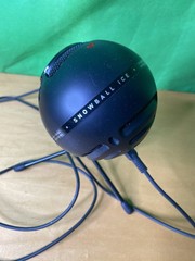 Blue Snowball iCE USB Microphone Black w/ Stand Tested Working Plug & Play