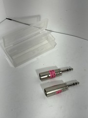 Lot Of 2 GXP-246 XLR Male to 1/4 inch TRS Male Adapter