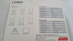 Synco WMic – T1 Wireless Lavalier Mic Kit