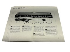 Audio Logic MT44 Noise Gate Expander Rack Mount Processor 4-Ch LED Key Input