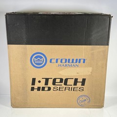 (NEW) CROWN Audio I-Tech 4x3500HD DriveCore 4-CH Power Amp 4X3500HDB-U-USFX
