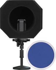 Professional Microphone Isolation Shield with Pop Filter for Pure Sound Control