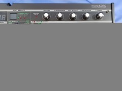 KORG microKORG-BKBK Synthesizer Vocoder 37-Key Analog Modeling w/ Case & Box