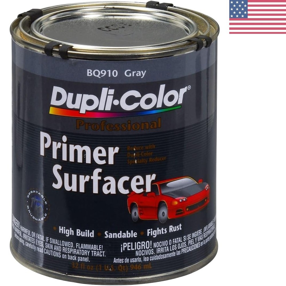 Dupli-Color 31.99 oz Clear Paint Primer – Ideal for Window and Automotive Use