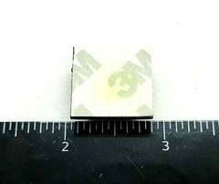 3/4″ Wide Square Rubber Stick on Feet 5/16 Thick Adhesive Backing Bumper Pads