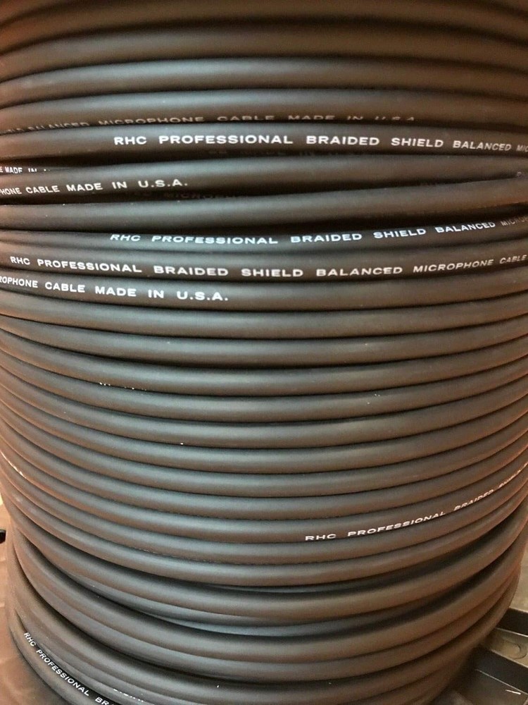 Rapco Horizon MIC5.K – 20GA Balanced Microphone Cable – 500ft Spool (USA Made)