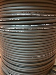 Rapco Horizon MIC5.K – 20GA Balanced Microphone Cable – 500ft Spool (USA Made)