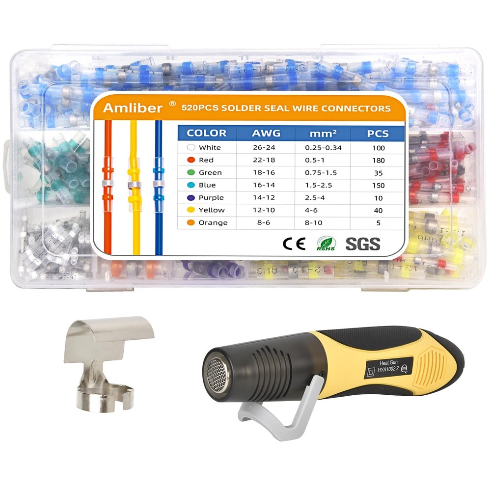 Upgraded 520PCS Solder Stick White, Red, Green, Blue, Yellow, Purple, Orange