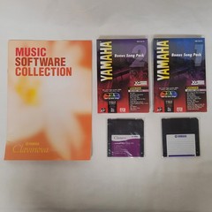 Yamaha Bonus Song Pack 1 And 2 plus Clavinova Software Collection Book And…