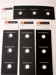 JBL 4343, 4315, 4345, 4341 4344 Pair Real ALUMINUM Badges For Replacements NEW!