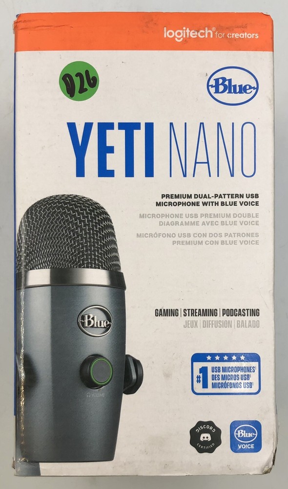 Blue 0281 Condenser Microphone – Shadow Grey