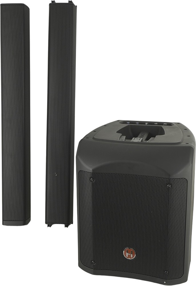 Harbinger MLS900 Active Personal Line Array PA System Black