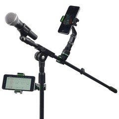 Mic Stand Phone Holder Live Broadcast Bracket Clips Music Stand Clamp