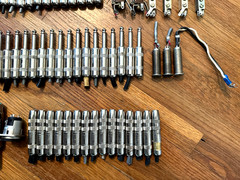 Lot of 75 Used 1/4″ / TRS / Male / Female Connectors + XLR Adapters. Switchcraft