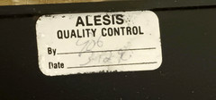 ALESIS MIDIVERB 16 Bit Multi-Effects Processor Rack W/ Power Supply