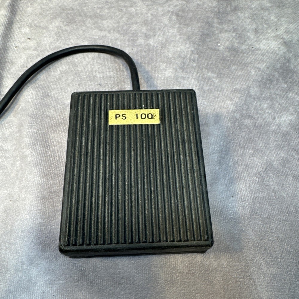 PS-100 Keyboard Foot-Switch Pedal 93 Made in Italy by Itar (TESTED)