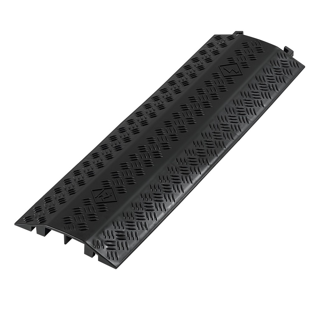 Uimoso Drop Over Cable Protector Ramp Heavy Duty Floor Cord Cover 17500 lbs