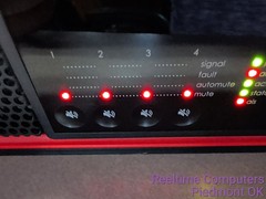Biamp TesiraXEL 1200.2 4-Channel 2400W AVB Network Amplifier Tested