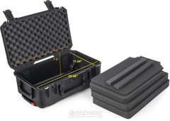 SKB 3i-2011-7B-C iSeries 2011-7 Rolling Waterproof Case with Cubed Foam