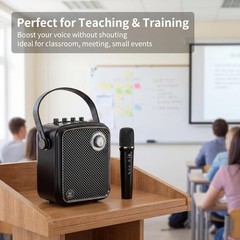 HW HaoWorks 70W Voice Amplifier for Teachers Teaching/Public Speaking/Karaoke