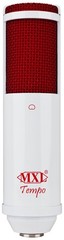 MXL Tempo USB Microphone White/Red – Plug‑and‑Play Condenser Mic for Vocals