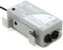 Radial StageBug SB-5 1-channel Passive Laptop Direct Box (2-pack) Bundle