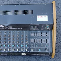 VTG Peavey XR 700 Stereo Mixing System HTF Untested AS-IS PARTS or REPAIR (A)