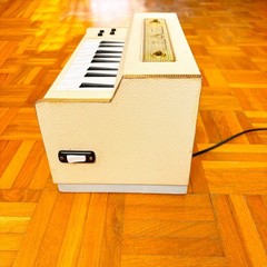 Micro “Fisetta” Jacket (Italy, 1950s) Mini Chord/Reed Organ! 20 keys! Rare!