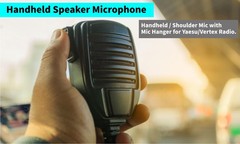 2 Pack MH-67A8J Handheld Speaker Mic, 8 Pin, Yaesu Vertex VX2500, VX2208