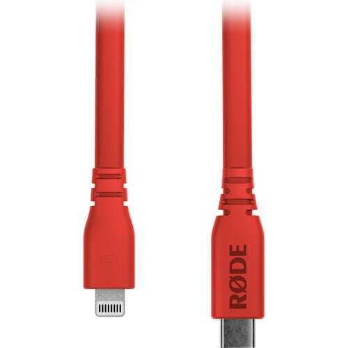 Rode SC19-Red 1.5m USB-C to Lightning Cable in Red