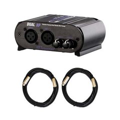 ART Dual RP 2-Channel Remote Preamp Bundle with 20-foot XLR Cables