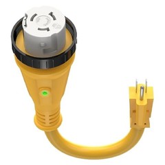 110V RV 15M/50F 12″ LED Indicator 50A to 15A 110V