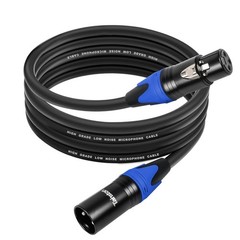 6 FT Premium 3 Pin XLR Balanced Microphone Audio Cable