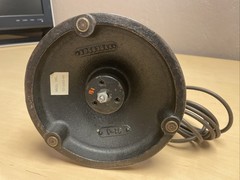 Vintage RCA 77-D Ribbon Microphone With Cable And original base, working!