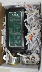 Sola 7104 Constant Voltage Regulating Transformer 600VAC, 6.3VAC CT, 5VAC. PR