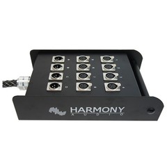 Harmony Audio HA-SB1225 XLR Snake Cable 12 Channel – 25 Feet (8 Send, 4 Returns)