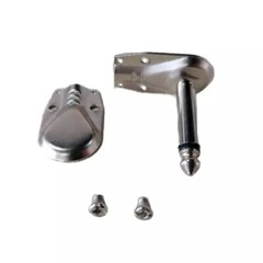 20/40pc For Pancake 1/4″ 6.35mm Right Angle 90 Degree Mono Male Jack Plugs HOT