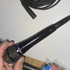 DIGITAL REFERENCE MICROPHONE DR-VX1 With Long Cable Cord Unidirectional Lo-Z