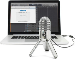 Samson Meteor Mic USB Condenser Podcasting Podcast Recording Desktop Microphone