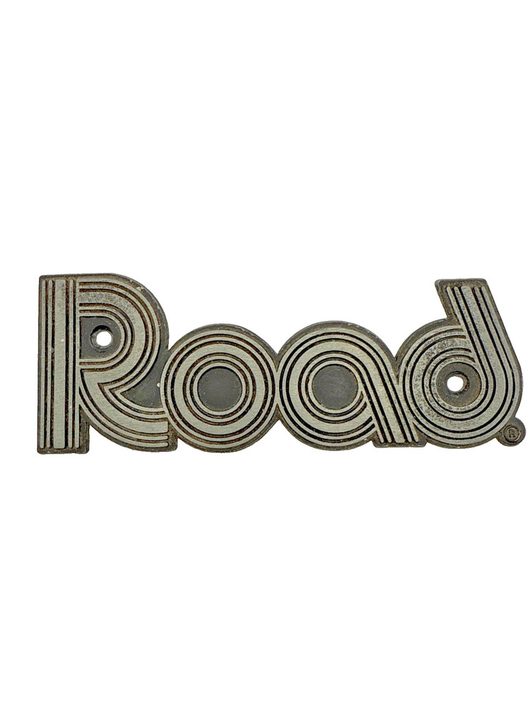 VTG Road brand badge for audio equipment road case 1960’s and 1970’s era rare