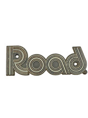 VTG Road brand badge for audio equipment road case 1960’s and 1970’s era rare