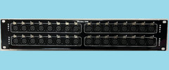 Mamba 32XDB – 32 XLR Female to 4 DB25 Tascam Analog Pinout Patch Bay
