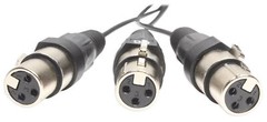 Rockville SX810 8 Channel 10 Foot XLR Snake (Female to Male) Connectors