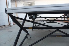 StageRight 6×8 Foldable Rolling Stage Riser dual sided Tri Height 36″ 24″ 16″