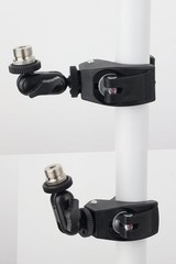 3 lbs Capacity Crab Clamp Mic Mount with 1/4″ to 5/8″ Thread Compatibility