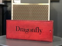 Blue Dragonfly Condenser Microphone with Wood box and Shockmount
