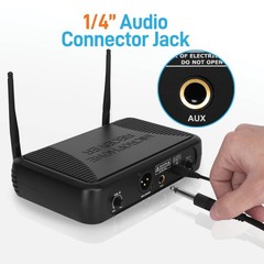 Premier Series 2-Channel UHF Wireless Handheld Microphone System